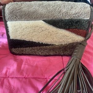 All Saint bag turned into clutch